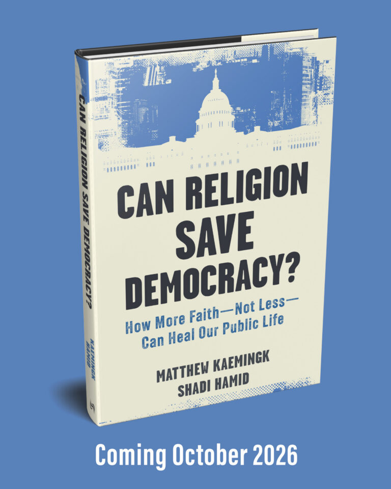 Can Religion Save Democracy? book